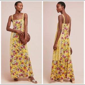 NEW Farm Rio Cantonal Maxi Dress